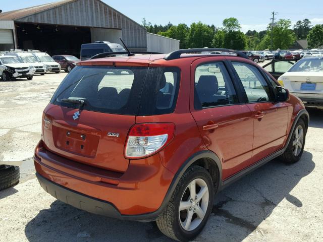 JS2YA413996200309 - 2009 SUZUKI SX4 TECHNO ORANGE photo 4