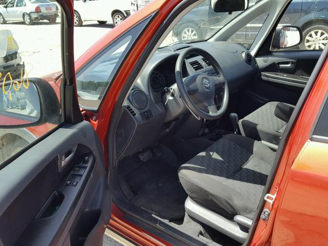 JS2YA413996200309 - 2009 SUZUKI SX4 TECHNO ORANGE photo 9