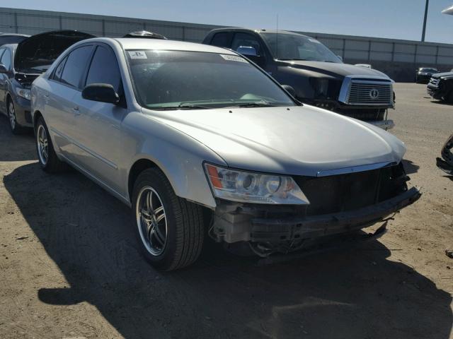 5NPET46C89H444569 - 2009 HYUNDAI SONATA GLS SILVER photo 1