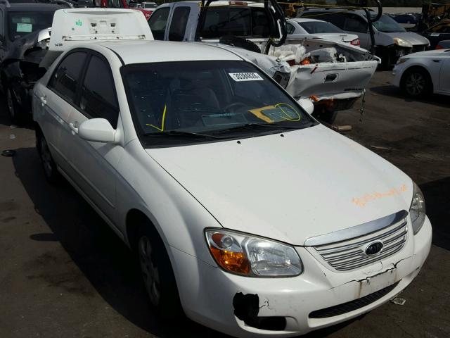 KNAFE121475421883 - 2007 KIA SPECTRA EX WHITE photo 1