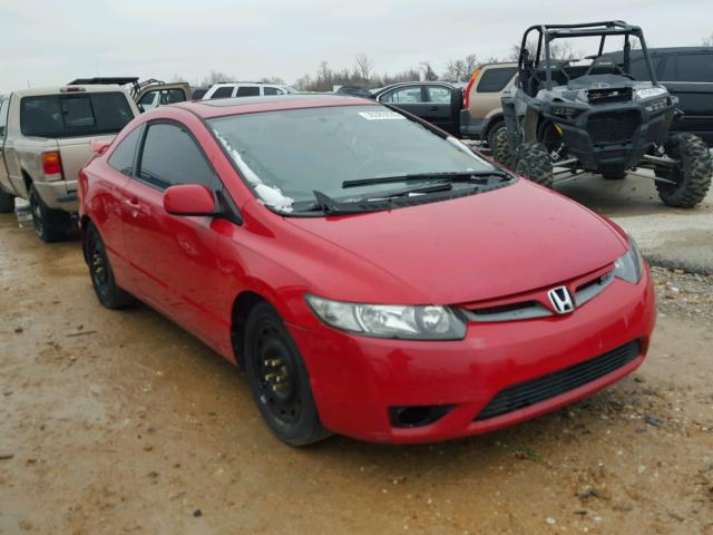 2HGFG21577H709995 - 2007 HONDA CIVIC SI RED photo 1