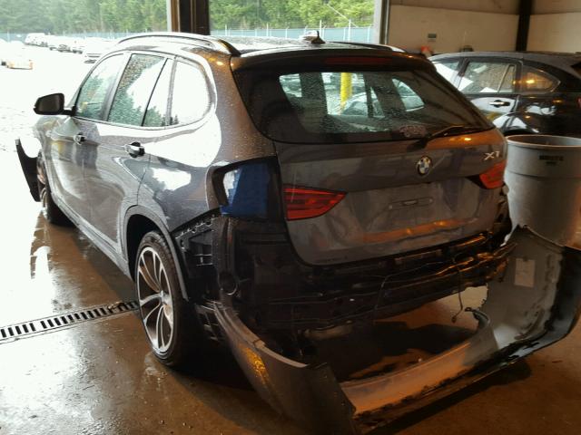 WBAVL1C5XDVR84760 - 2013 BMW X1 XDRIVE2 GRAY photo 3