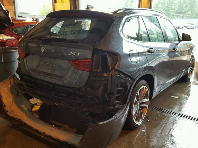 WBAVL1C5XDVR84760 - 2013 BMW X1 XDRIVE2 GRAY photo 4