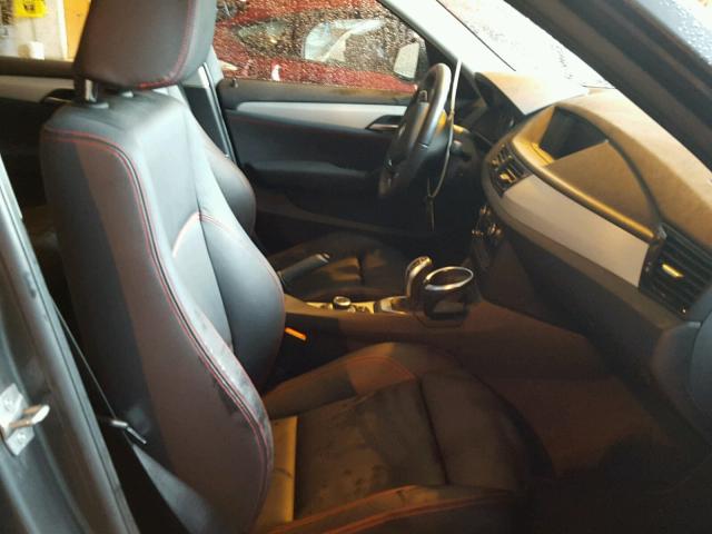 WBAVL1C5XDVR84760 - 2013 BMW X1 XDRIVE2 GRAY photo 5