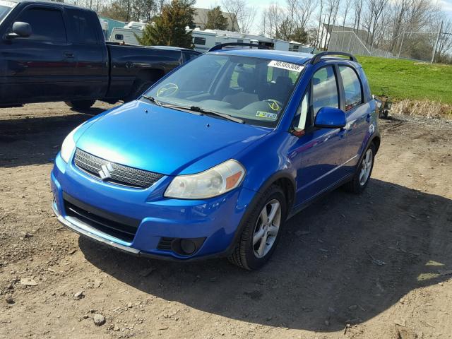 JS2YB413375109438 - 2007 SUZUKI SX4 BLUE photo 2