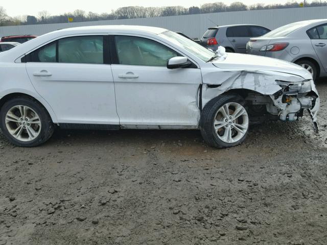 1FAHP2E85EG128389 - 2014 FORD TAURUS SEL WHITE photo 9