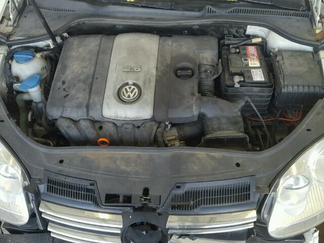 3VWGF71K07M122268 - 2007 VOLKSWAGEN JETTA WHITE photo 7