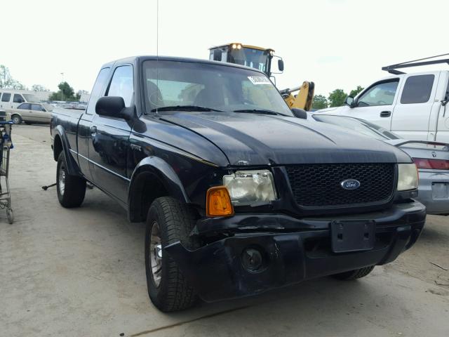 1FTYR44U72PA84423 - 2002 FORD RANGER SUP BLACK photo 1