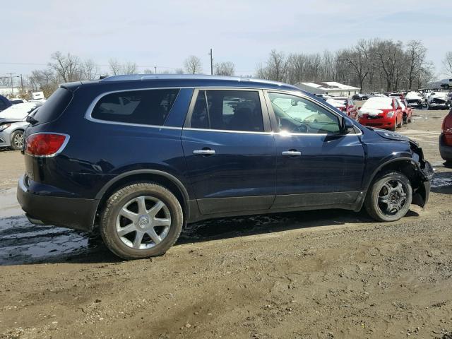 5GAEV23728J167804 - 2008 BUICK ENCLAVE CX BLUE photo 9