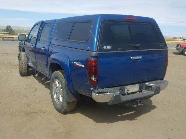 1GTH6PFE9C8105526 - 2012 GMC CANYON SLE BLUE photo 3