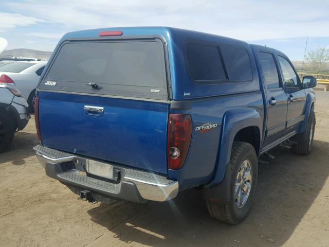 1GTH6PFE9C8105526 - 2012 GMC CANYON SLE BLUE photo 4