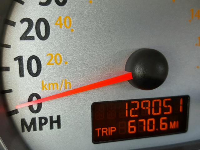 1G8AW12F03Z184442 - 2003 SATURN ION LEVEL შავი ფოტო 8