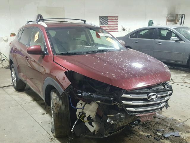 KM8J33A44HU466433 - 2017 HYUNDAI TUCSON LIM RED photo 1