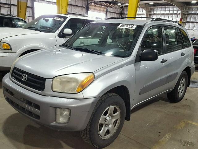 JTEHH20V236070809 - 2003 TOYOTA RAV4 SILVER photo 2