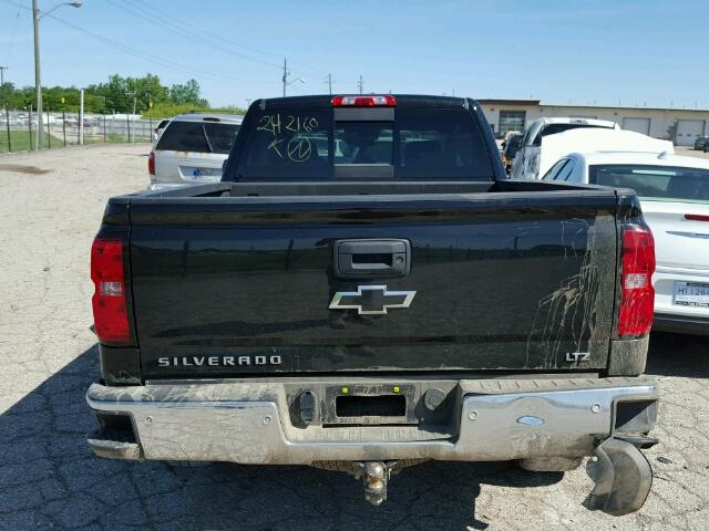 1GCVKSEC9FZ242160 - 2015 CHEVROLET SILVERADO BLACK photo 6