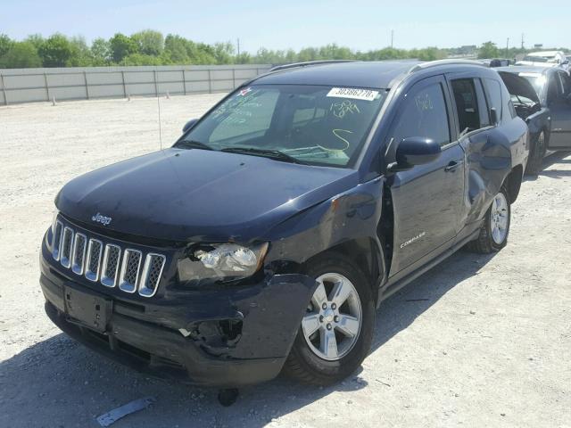 1C4NJCEA2HD150699 - 2017 JEEP COMPASS LA BLUE photo 2