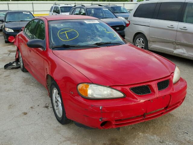 1G2NF52E34M589459 - 2004 PONTIAC GRAND AM S 红色 照片 1