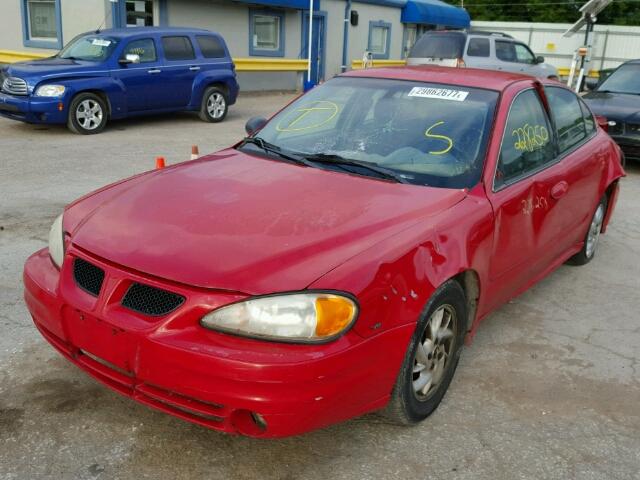 1G2NF52E34M589459 - 2004 PONTIAC GRAND AM S 红色 照片 2