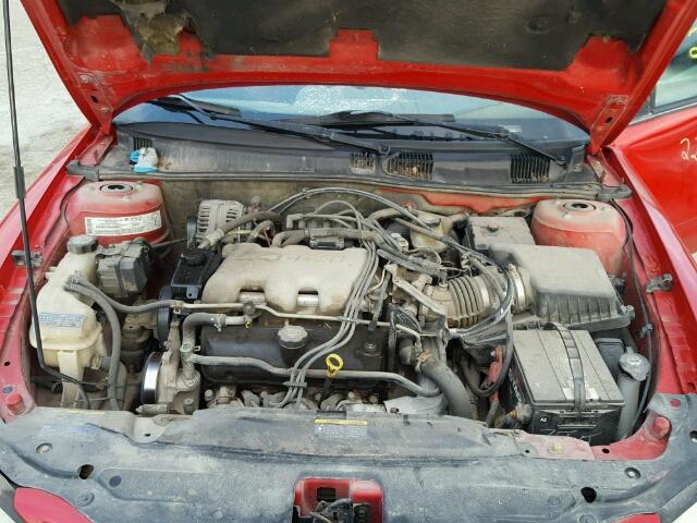 1G2NF52E34M589459 - 2004 PONTIAC GRAND AM S 红色 照片 7