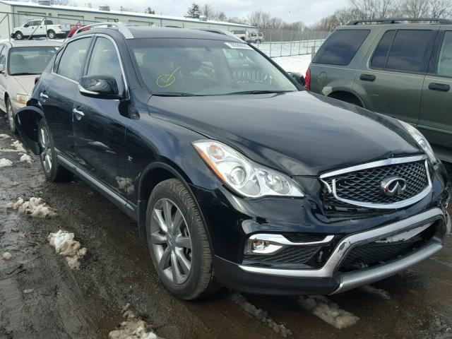 JN1BJ0RR7HM414620 - 2017 INFINITI QX50 BLACK photo 1