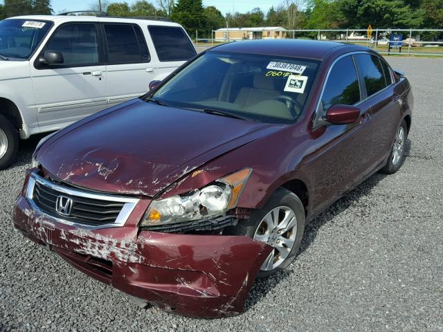 1HGCP2F41AA080162 - 2010 HONDA ACCORD LXP MAROON photo 2