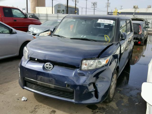 JTLZE4FE9FJ077315 - 2015 TOYOTA SCION XB ლურჯი ფოტო 2