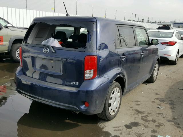 JTLZE4FE9FJ077315 - 2015 TOYOTA SCION XB ლურჯი ფოტო 4