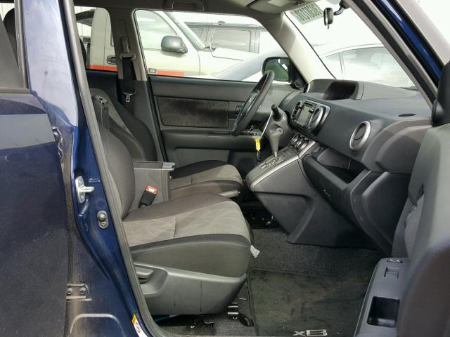 JTLZE4FE9FJ077315 - 2015 TOYOTA SCION XB ლურჯი ფოტო 5