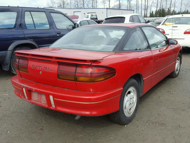1G8ZG1578PZ289725 - 1993 SATURN SC2 RED photo 4