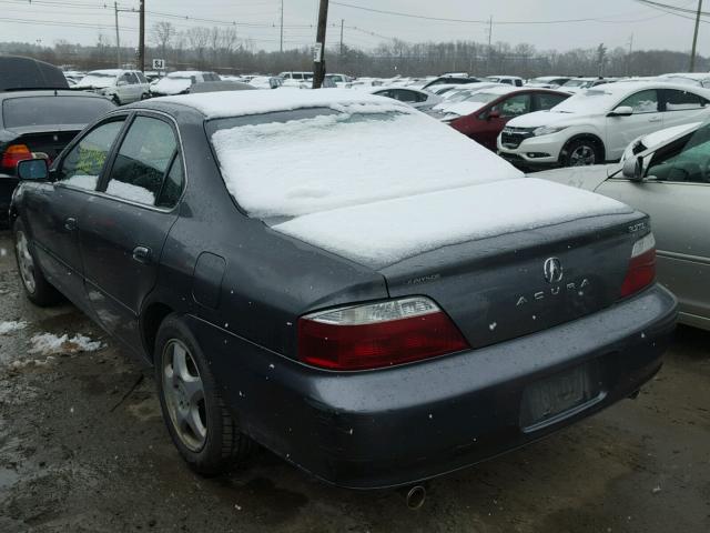 19UUA56642A044525 - 2002 ACURA 3.2TL GRAY photo 3