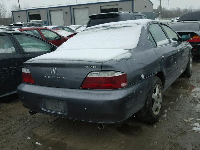 19UUA56642A044525 - 2002 ACURA 3.2TL GRAY photo 4