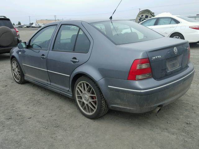 3VWSE69M95M039206 - 2005 VOLKSWAGEN JETTA GLI CHARCOAL photo 3