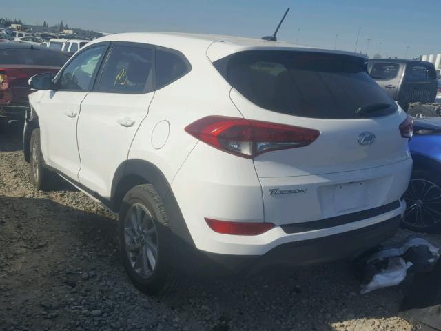 KM8J23A47GU164099 - 2016 HYUNDAI TUCSON SE WHITE photo 3