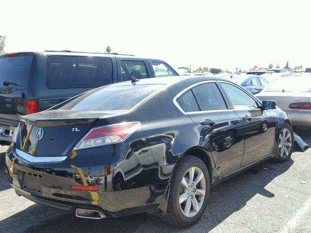 19UUA8F23DA009413 - 2013 ACURA TL BLACK photo 4