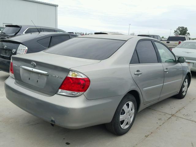 4T1BE30K56U651862 - 2006 TOYOTA CAMRY LE SILVER photo 4