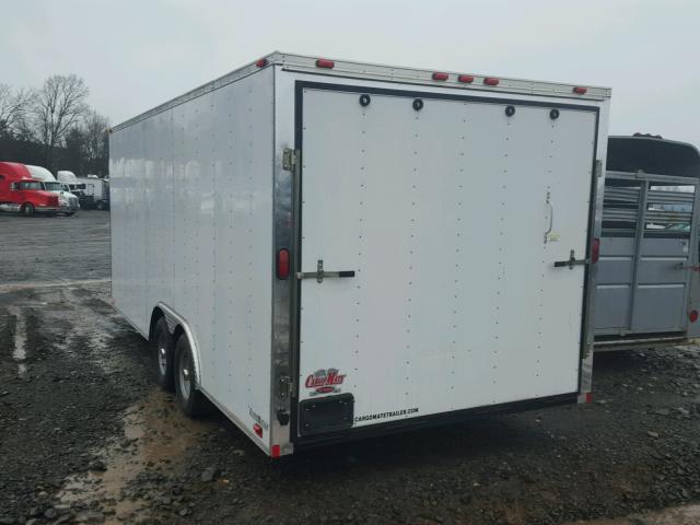 5NHUEHV228N062524 - 2008 CARGO TRAILER WHITE photo 3