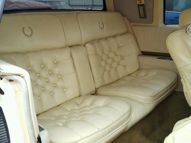 1G6AL5780EE627461 - 1984 CADILLAC ELDORADO BEIGE photo 6