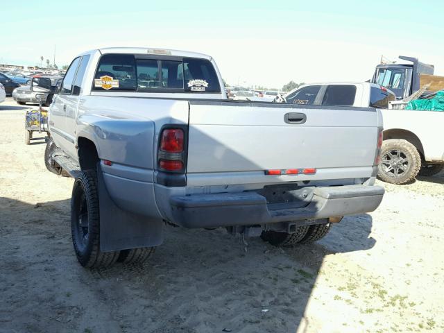 3B7MF33C92M205873 - 2002 DODGE RAM 3500 SILVER photo 3