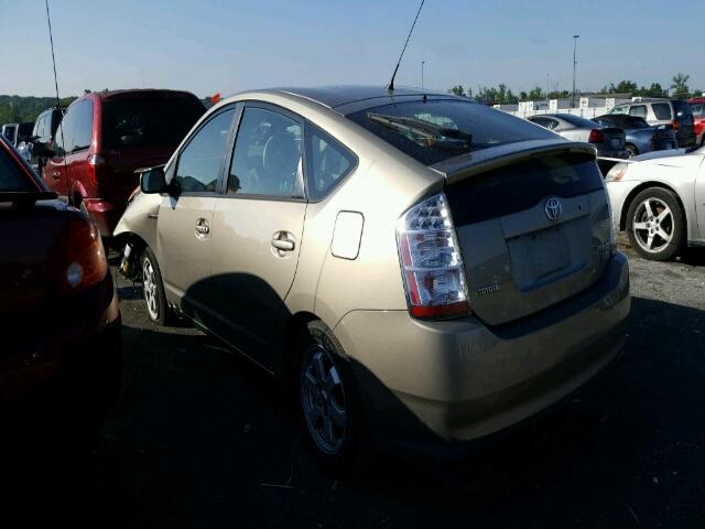 JTDKB20U963166056 - 2006 TOYOTA PRIUS TAN photo 3