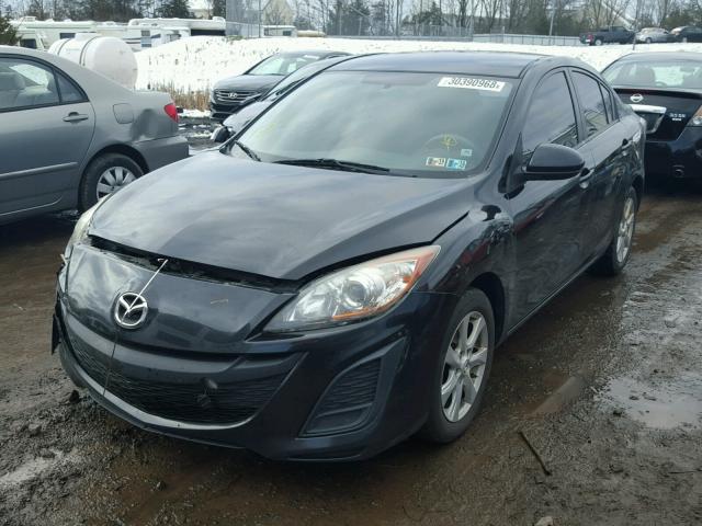 JM1BL1VGXB1422401 - 2011 MAZDA 3 I BLACK photo 2