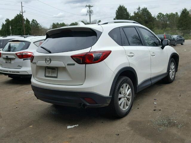 JM3KE2CE7D0138709 - 2013 MAZDA CX-5 TOURI WHITE photo 4