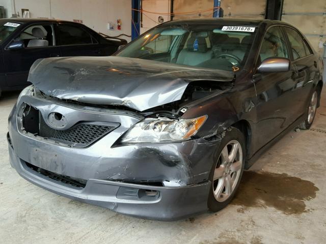 4T1BE46K77U604816 - 2007 TOYOTA CAMRY NEW GRAY photo 2