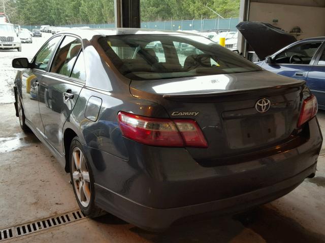 4T1BE46K77U604816 - 2007 TOYOTA CAMRY NEW GRAY photo 3