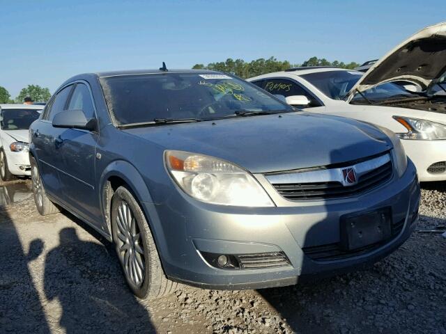 1G8ZV57768F127900 - 2008 SATURN AURA XR GRAY photo 1