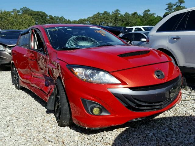 JM1BL1L42D1775579 - 2013 MAZDA SPEED 3 BURGUNDY photo 1