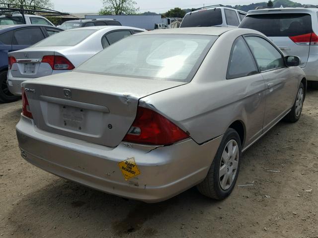 1HGEM21992L048408 - 2002 HONDA CIVIC EX Qızıl foto 4