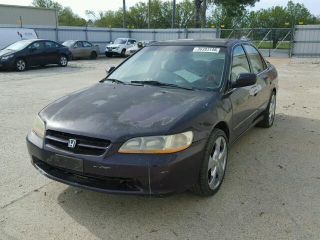 1HGCG1650XA033538 - 1999 HONDA ACCORD EX PURPLE photo 2