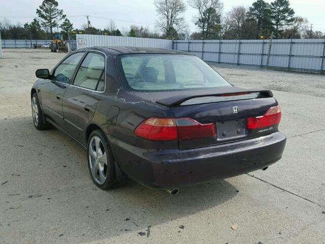 1HGCG1650XA033538 - 1999 HONDA ACCORD EX PURPLE photo 3