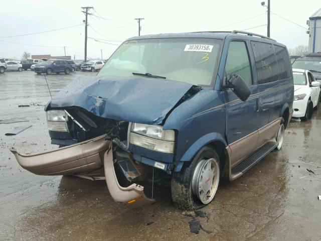 1GKDM19X73B502917 - 2003 GMC SAFARI XT GREEN photo 2