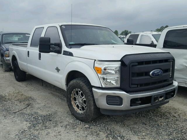 1FT7W2AT4EEB50608 - 2014 FORD F250 SUPER WHITE photo 1